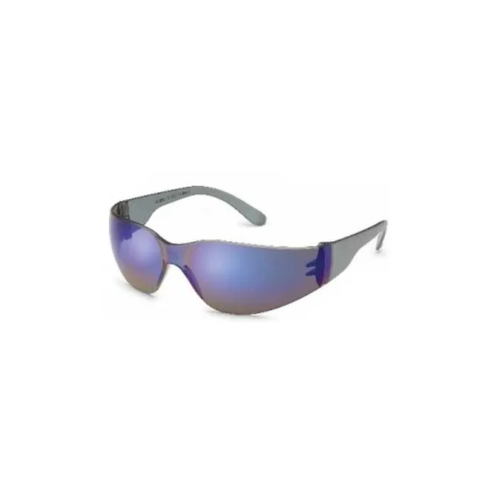 Gateway Safety 469M StarLite Safey Glasses, Gray Frame, Blue Mirror Lens, 1 Each
