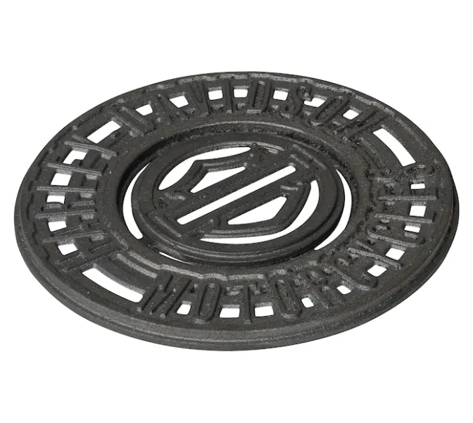 H-D®Cast Iron Trivet Coaster Set