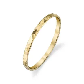 Hammered Band Ring
