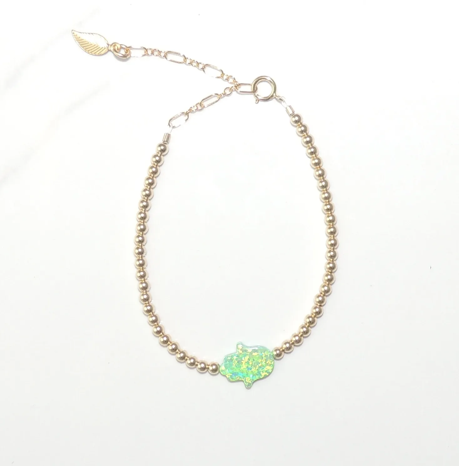 HAMSA BEADED BRACELET