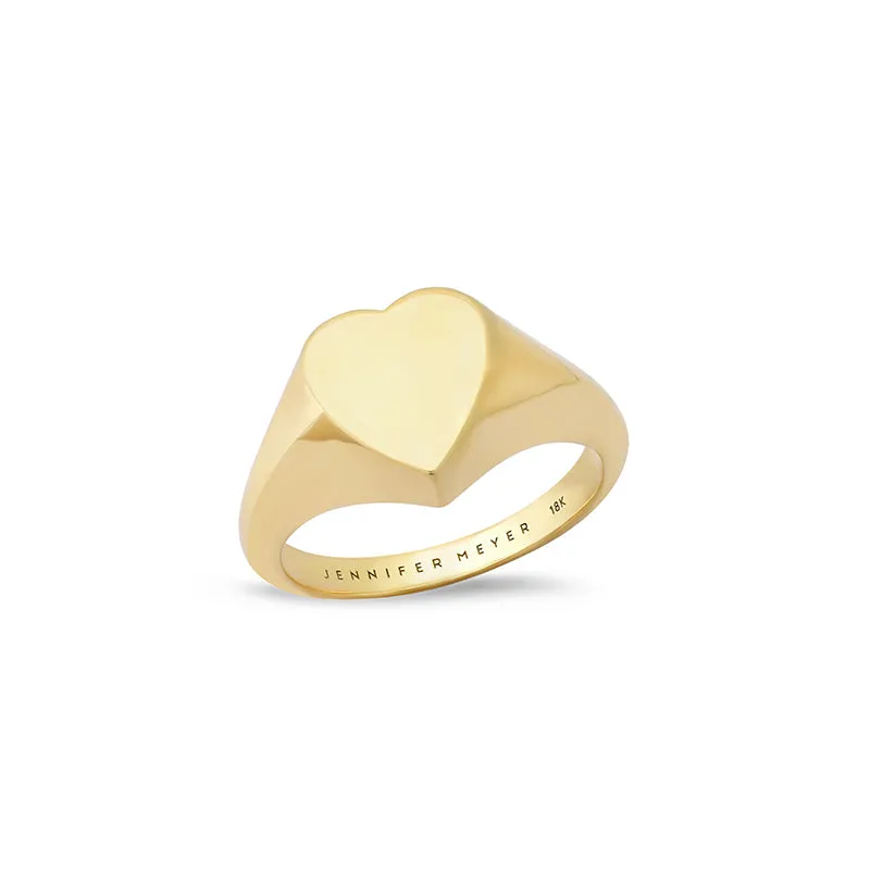 Heart Signet Ring