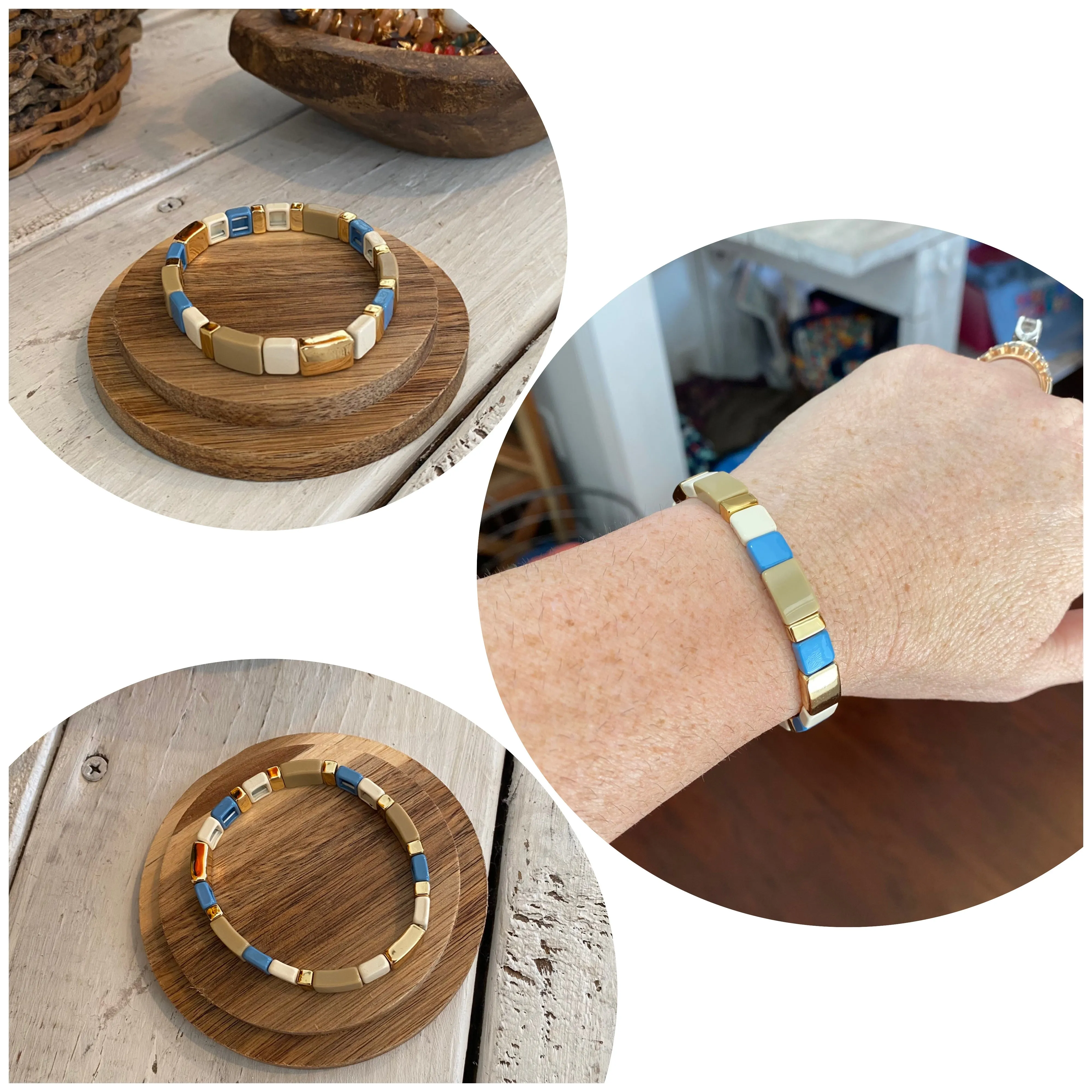 individual zinc bracelets (multiple colors)