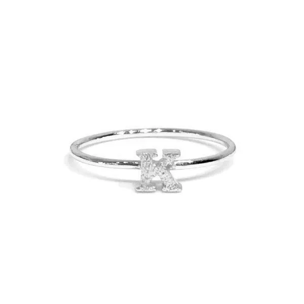 Initial Typeface Ring