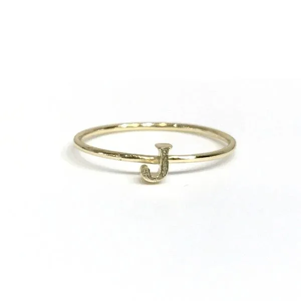 Initial Typeface Ring