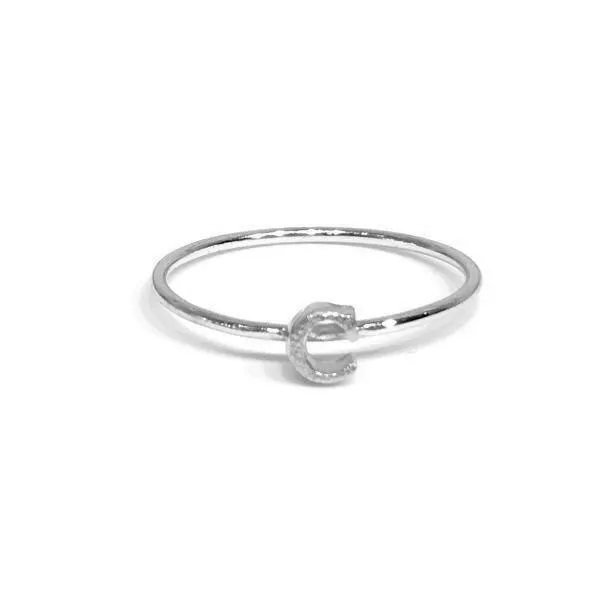 Initial Typeface Ring