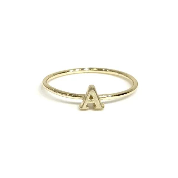 Initial Typeface Ring