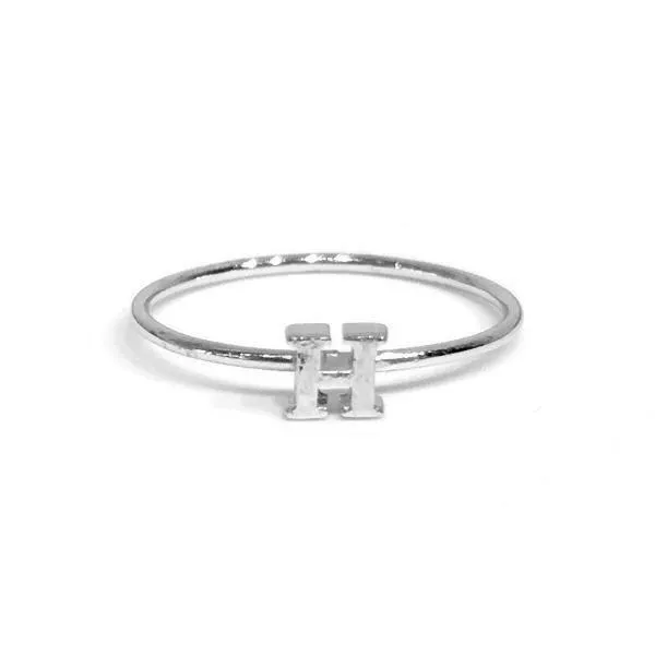 Initial Typeface Ring