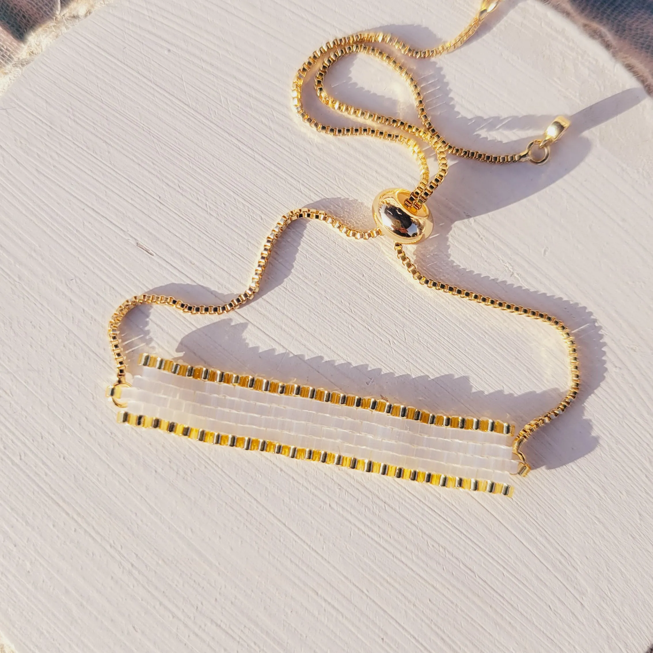 Iridescent Waves Bracelet
