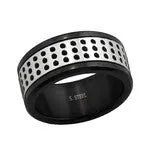 Jarrod Men's Stainless Steel Spinner Band Ring