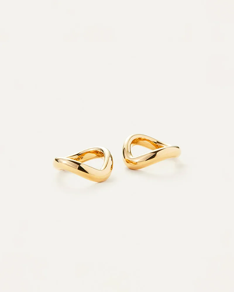 Jenny Bird Ola Ring Set in Gold - Size 7