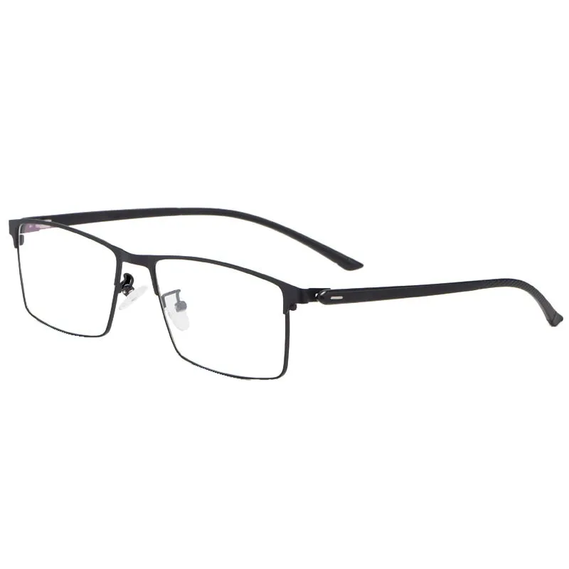 KatKani Men's Full Rim Titanium Alloy Anti-Blue Light Reading Glasses Hyperopic P8837