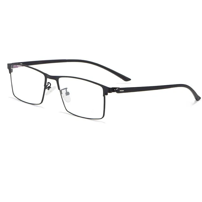 KatKani Men's Full Rim Titanium Alloy Anti-Blue Light Reading Glasses Hyperopic P8837