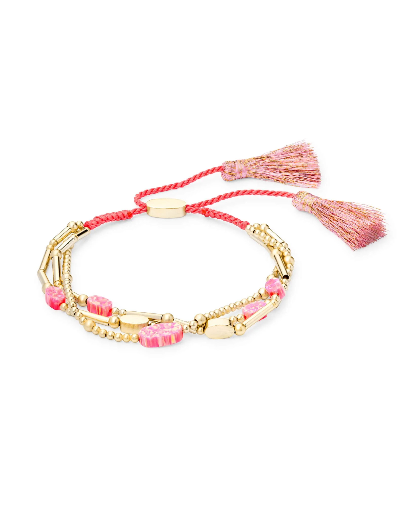 Kendra Scott Chantal Bracelet - Gold Hot Pink