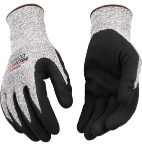 Kinco 1894CR Cut Resistant Tyrax Fiberglass Knit Shell Nitrile Coated Gloves (One Dozen)