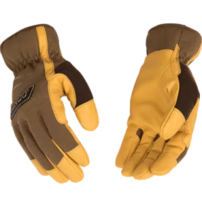 Kinco 2014 Polyester-Spandex Fabric Back MiraX2 TPR Impact Knuckle Protection Unlined Drivers Gloves (One Dozen)