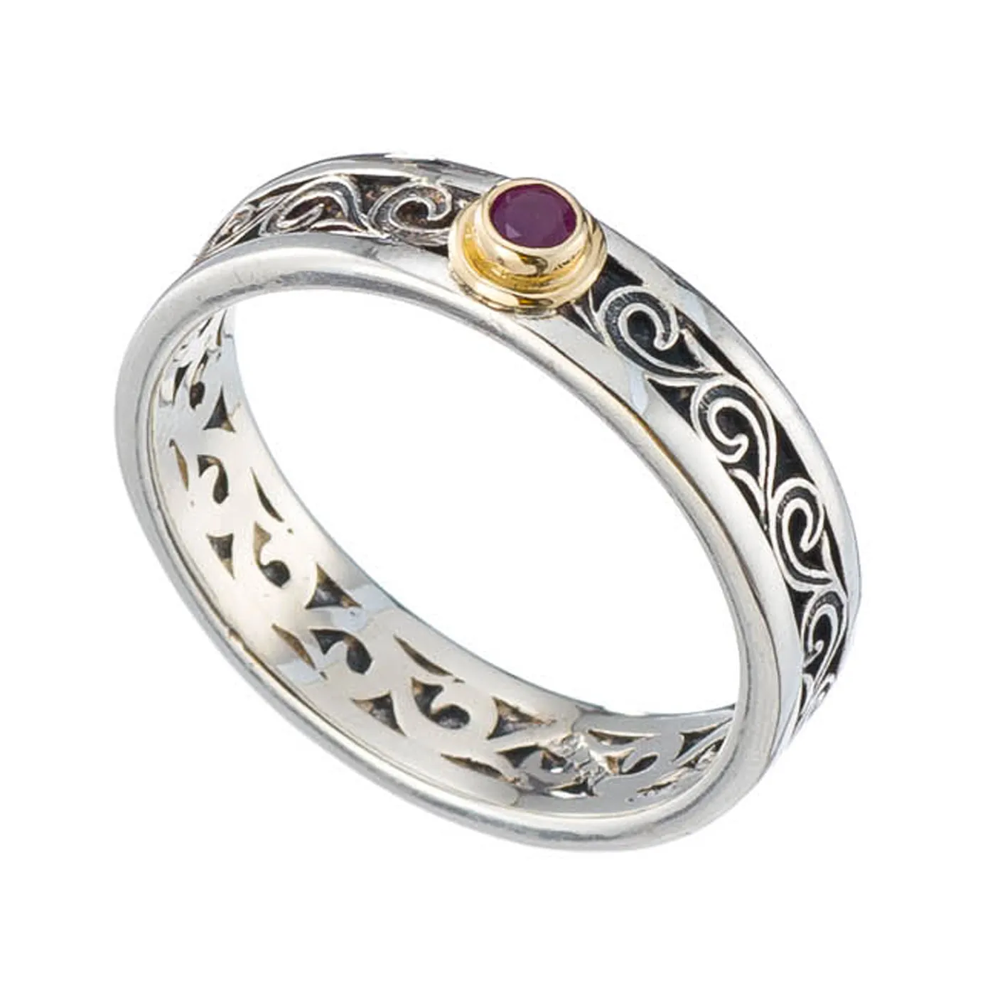 Kyma Stackable Band Ring