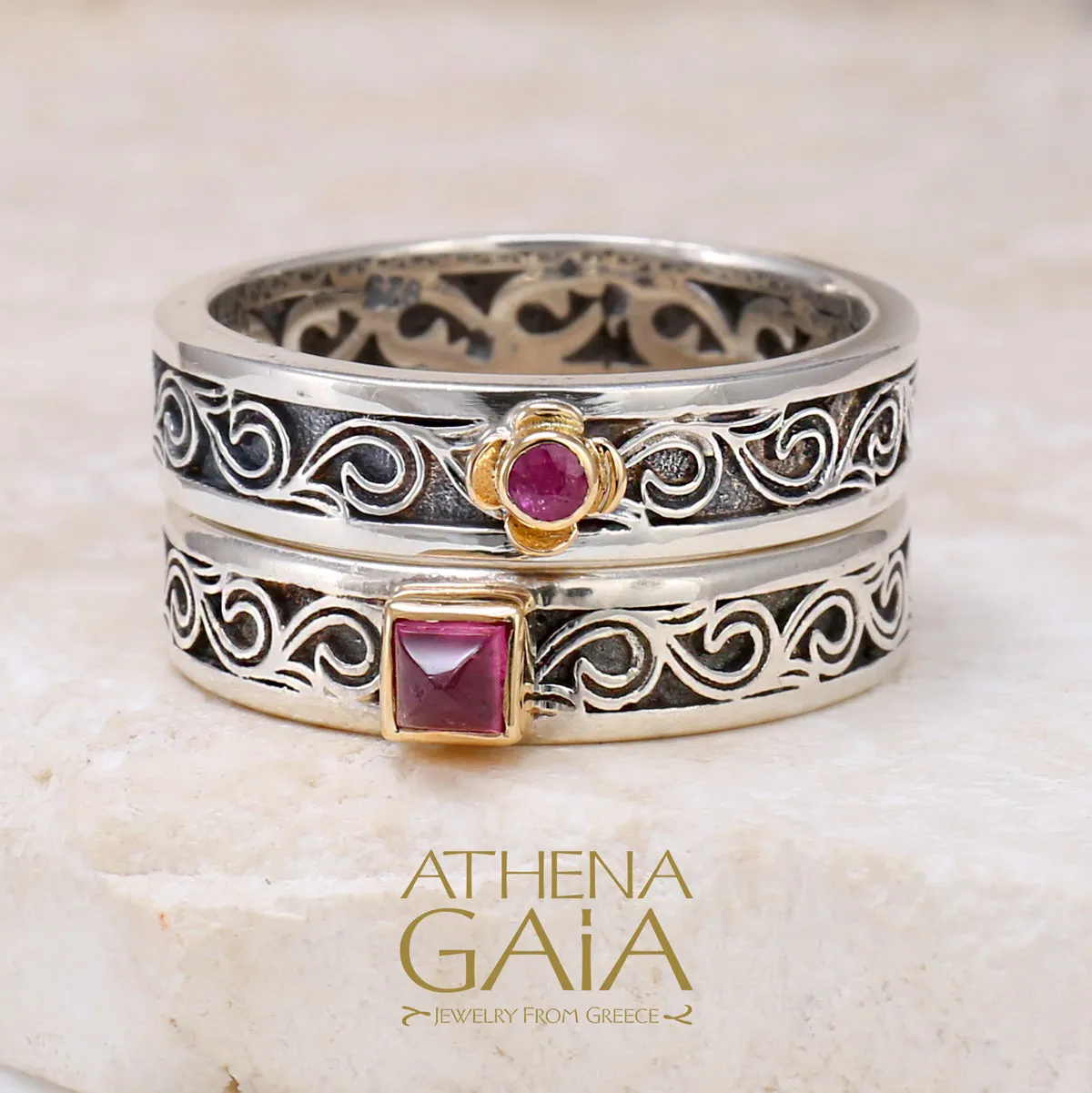 Kyma Stackable Band Ring