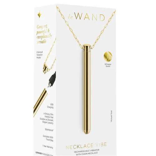 Le Wand Chrome Vibrating Necklace
