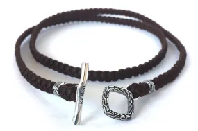 Leather Wrap Brown Bracelet