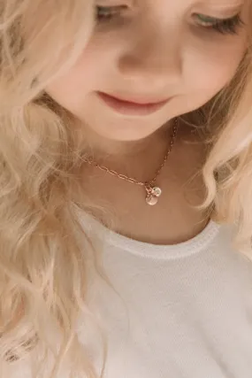 Little Mermaid Necklace - Rose Gold