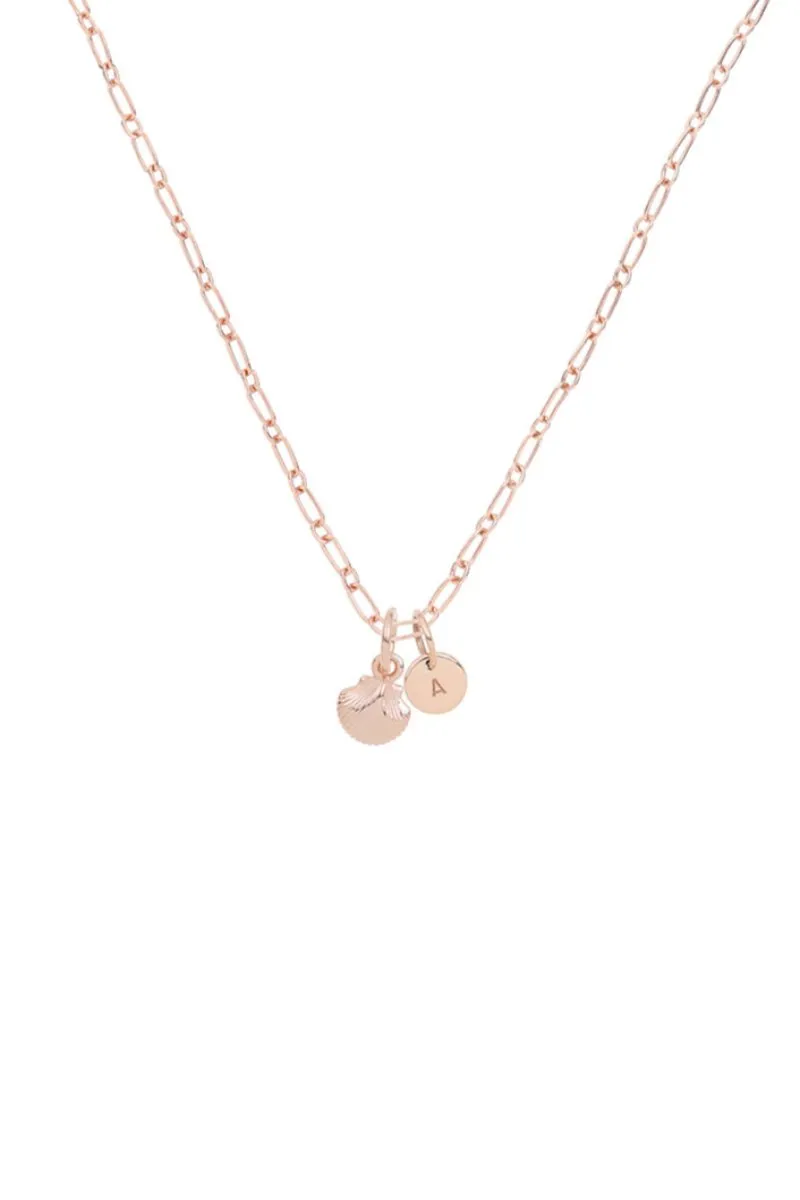 Little Mermaid Necklace - Rose Gold