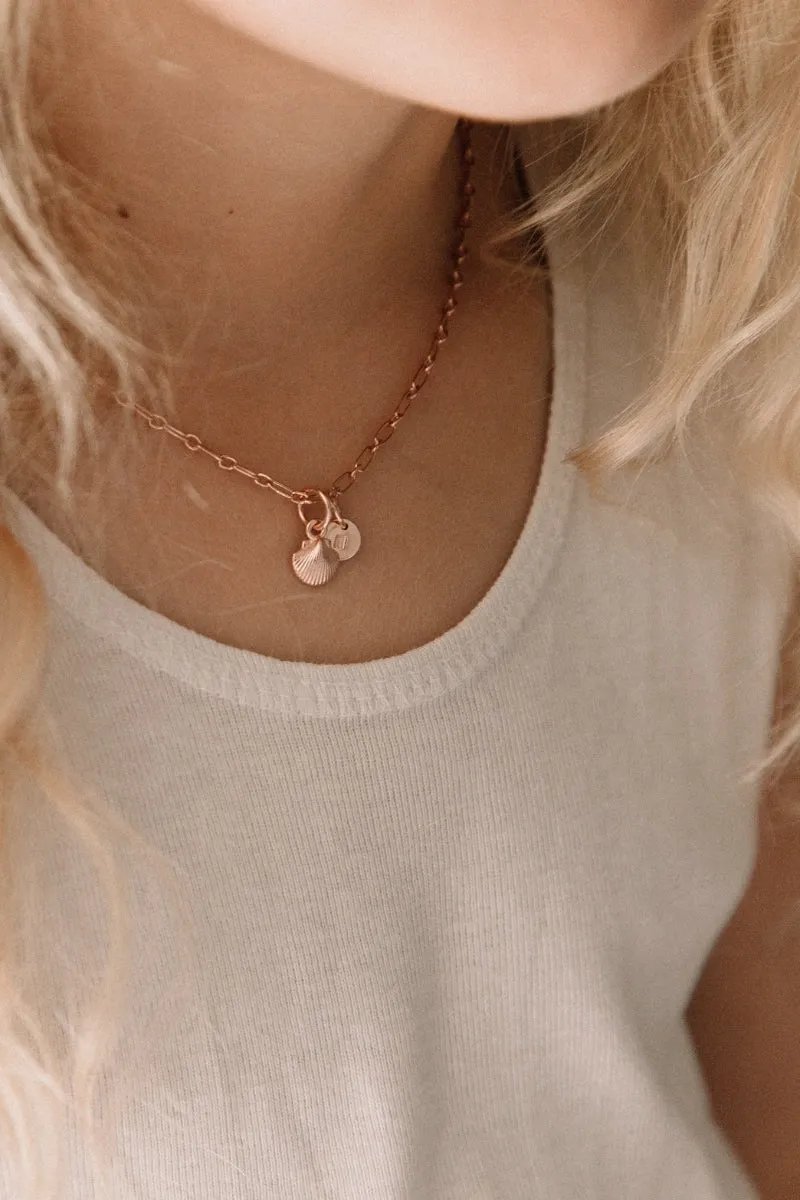 Little Mermaid Necklace - Rose Gold