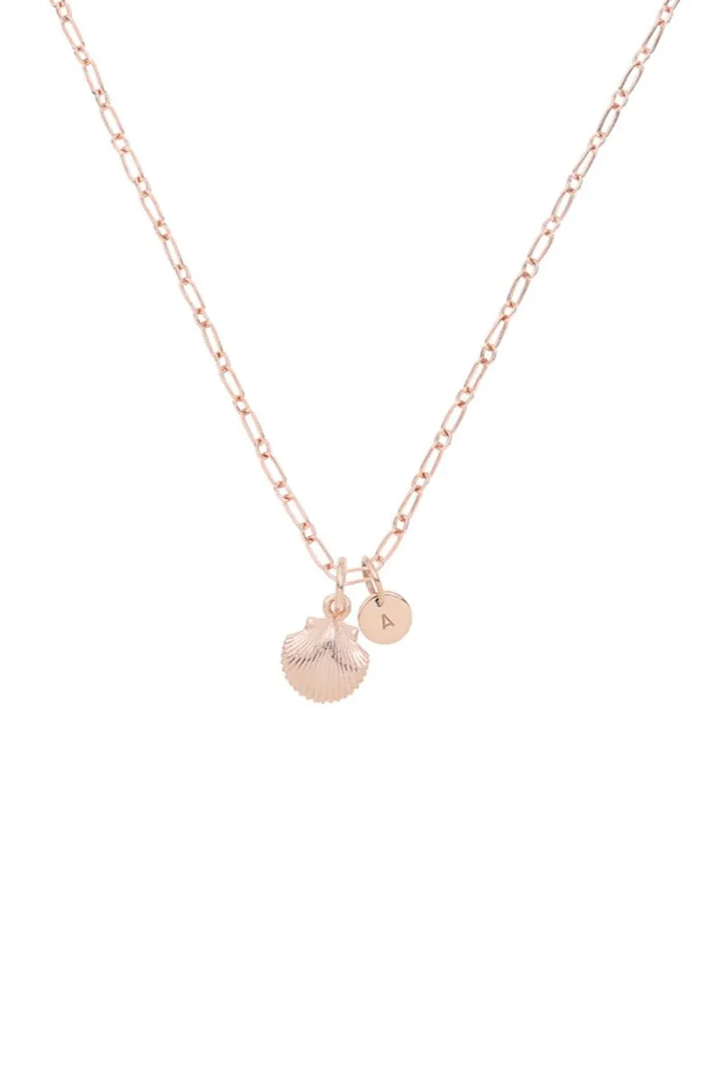 Little Mermaid Necklace - Rose Gold