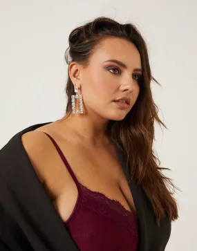 London Rhinestone Earrings