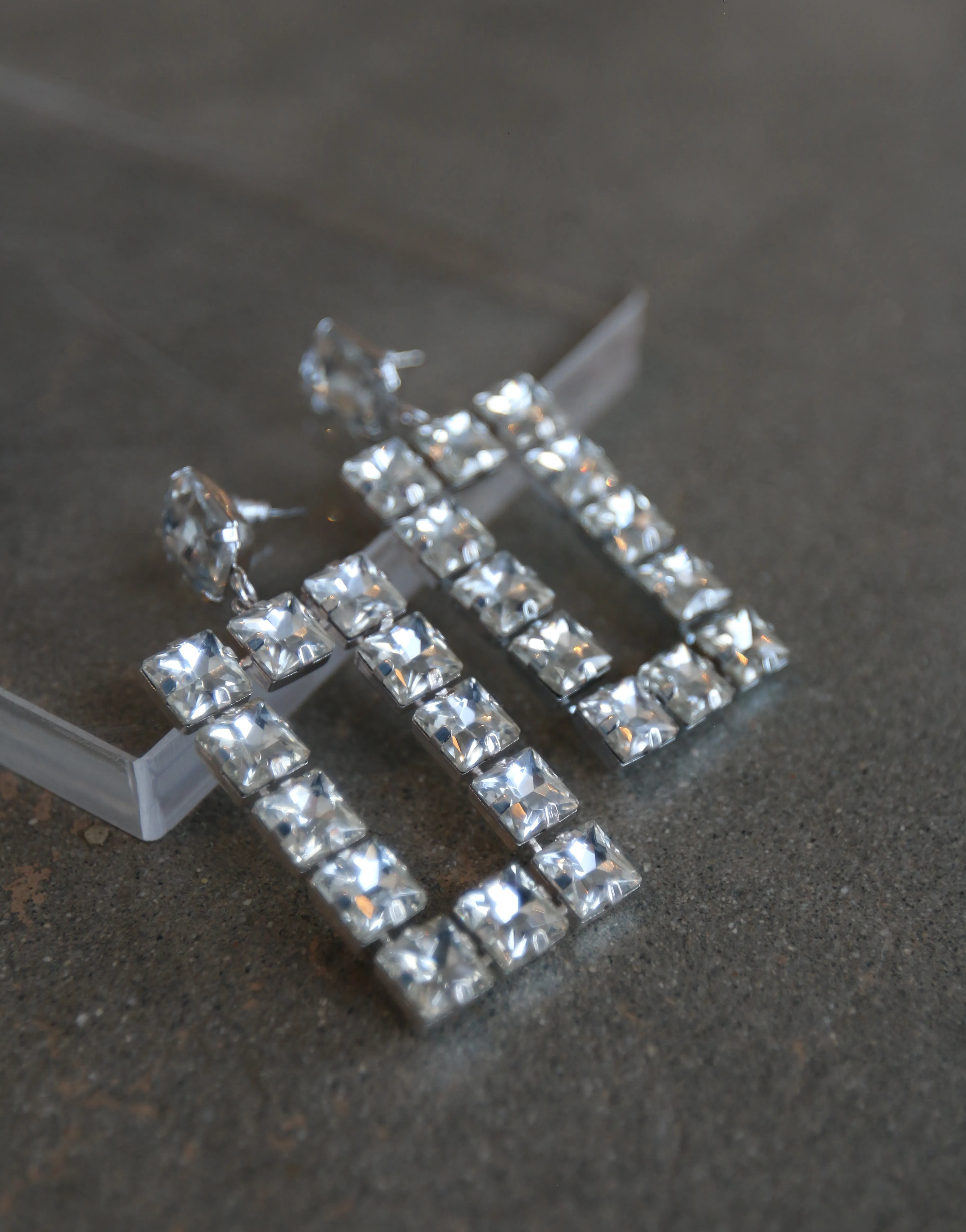 London Rhinestone Earrings