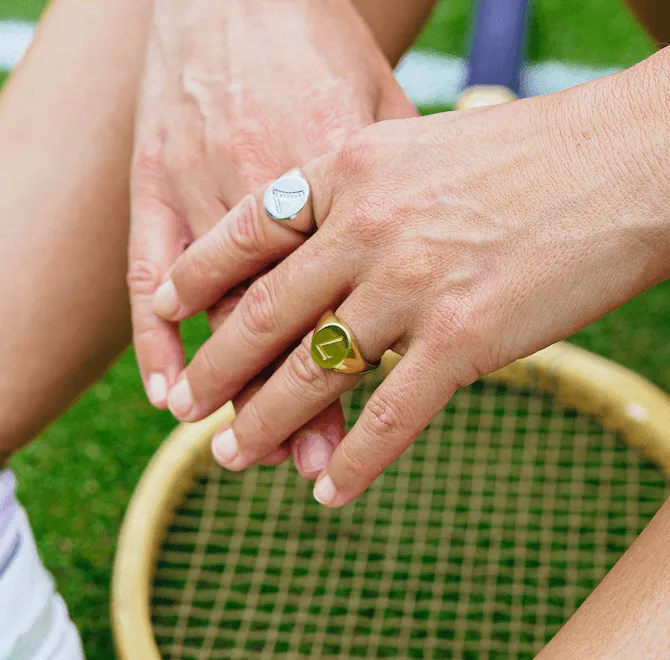 Lucky Number Signet Ring