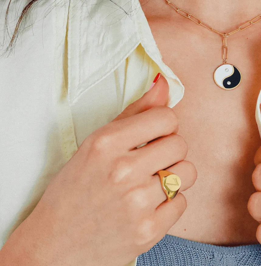 Lucky Number Signet Ring