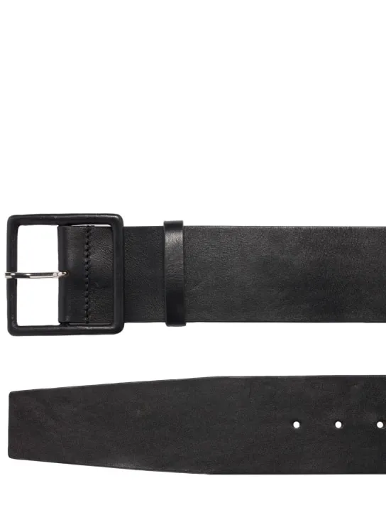 Max Mara   60mm Comfy leather belt 