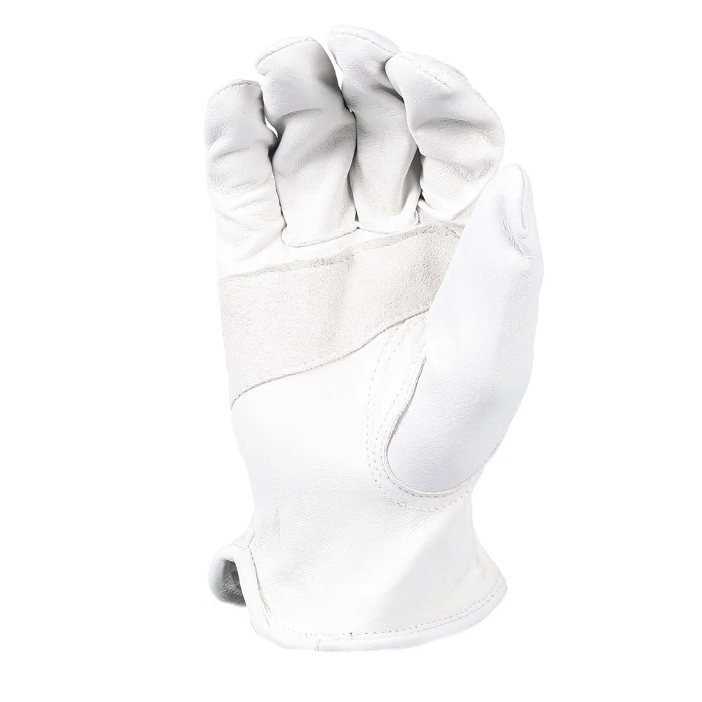 Men's Goatskin Full Leather Slip-On Work Gloves 1720