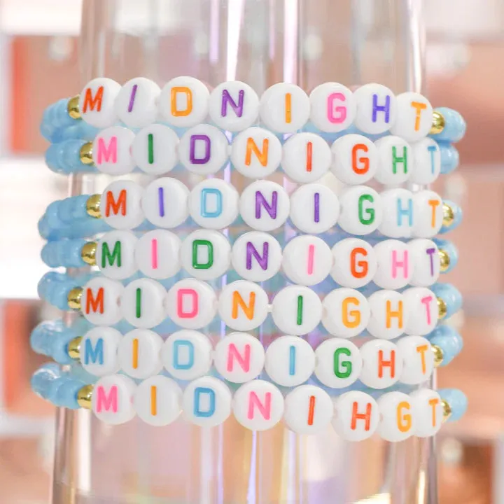 Midnight Friendship Bracelet, Blue