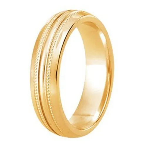 Milgrain Court diamond cut centre
