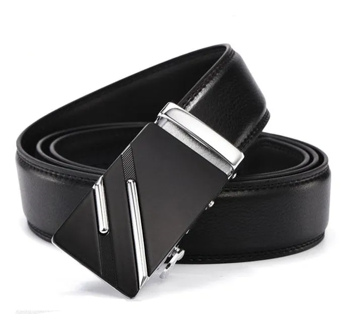 New Designer Automatic Cowhide Genuine Leather Belt