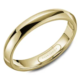 Noam Carver Classic Wedding Ring in 14K Yellow Gold