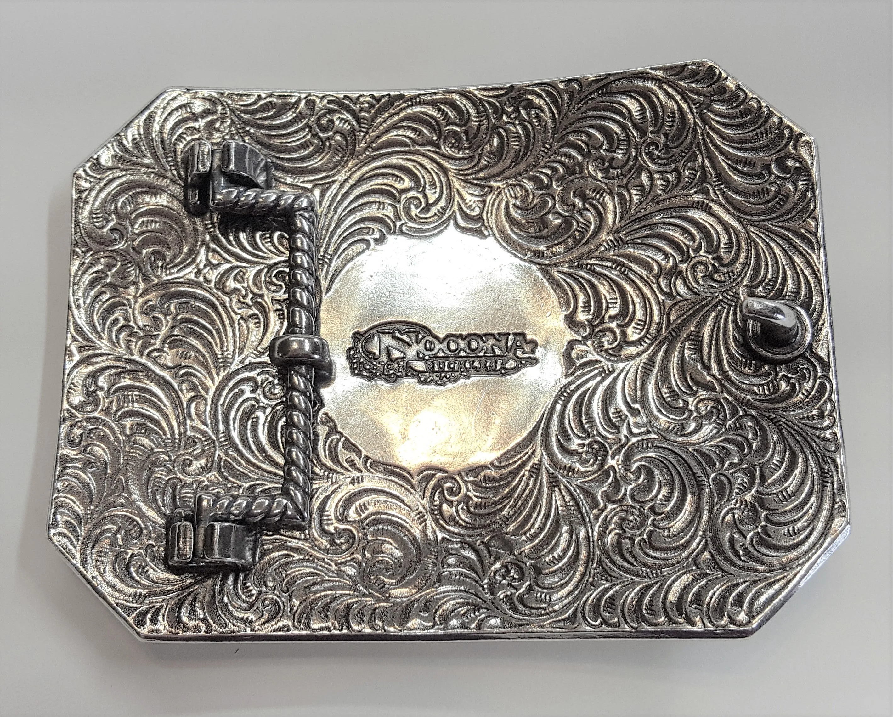 Nocona Steer Skull Buckle