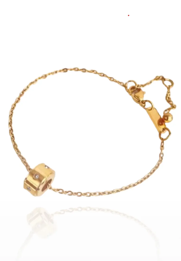 Nouvelle Pendant Chain Link Bracelet