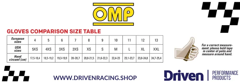 OMP OS 60 - High-Quality Racing Gloves (FIA & SFI 3.3 Certified)-test