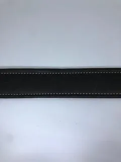 Padded Leather Belts - Natural Tan/Black