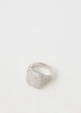 Pavé Signet Ring