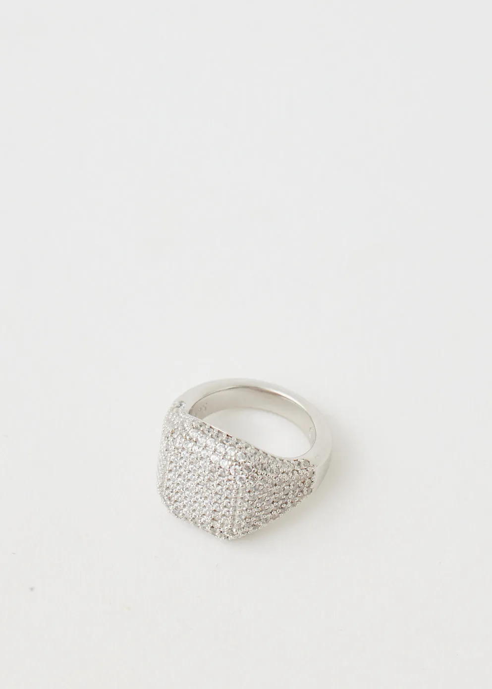 Pavé Signet Ring