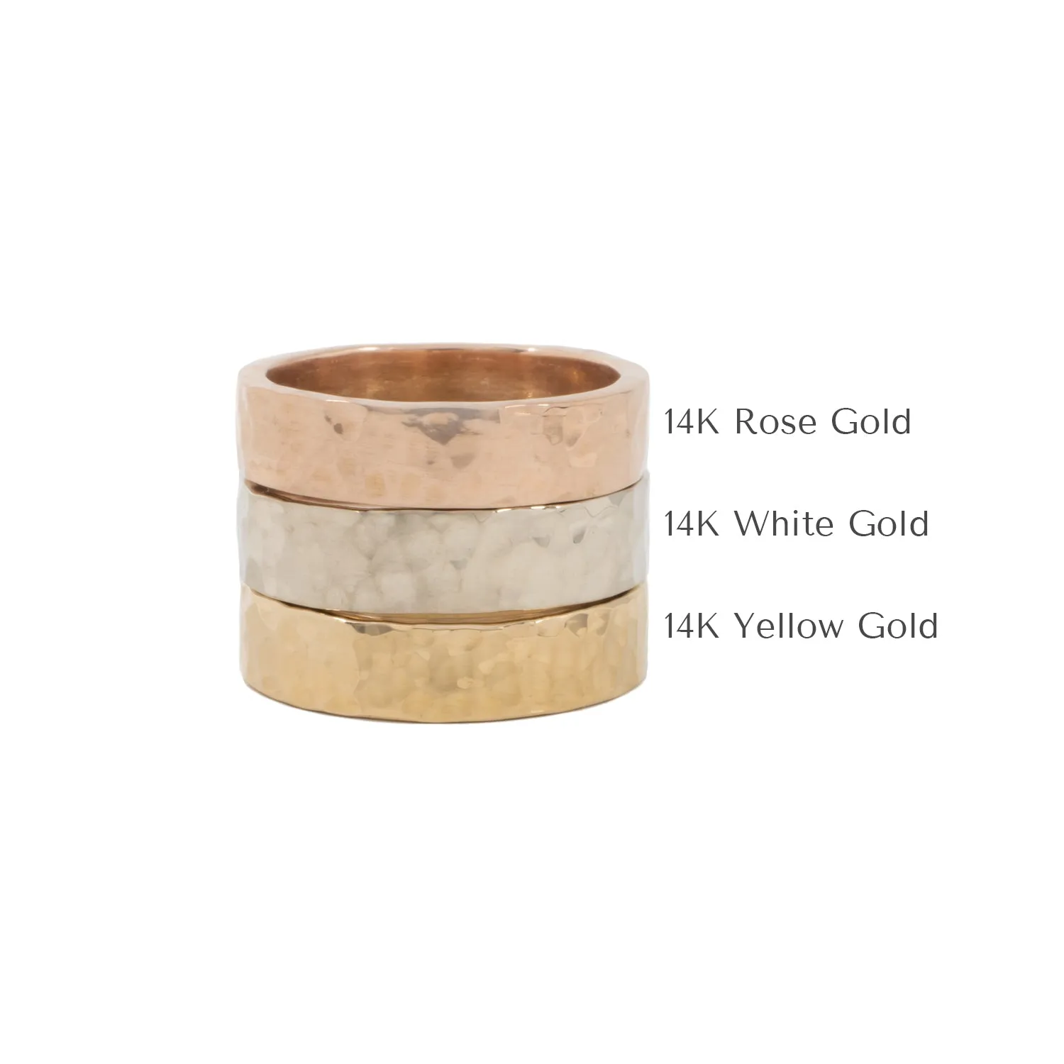 Pebble 5mm Gold Wedding Band