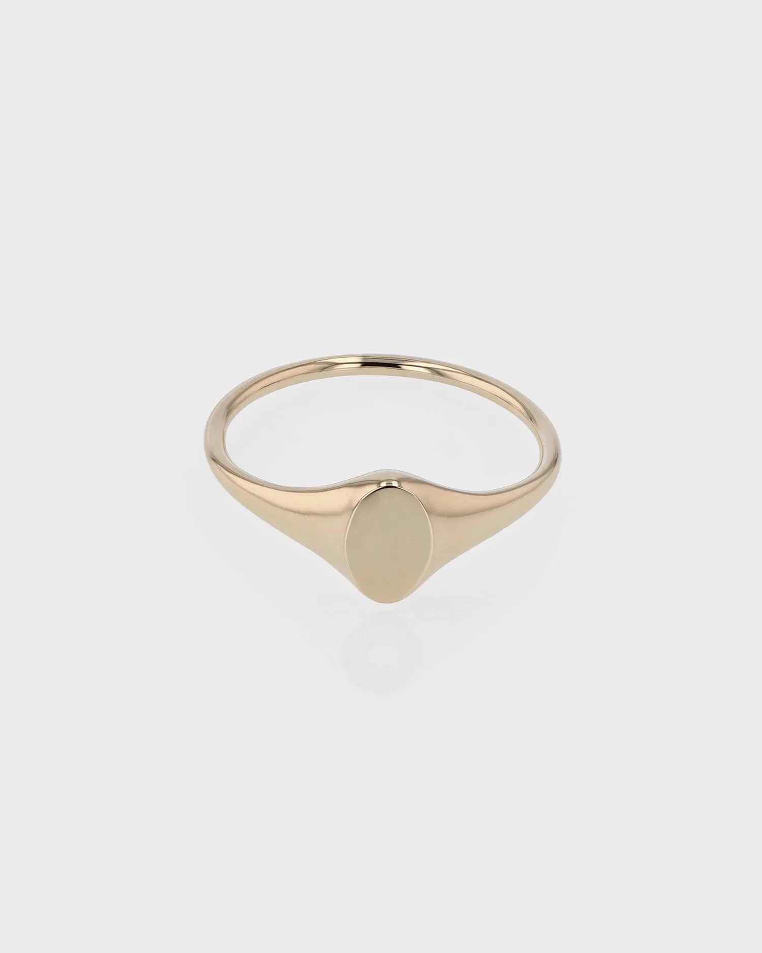 Petite Oval Signet