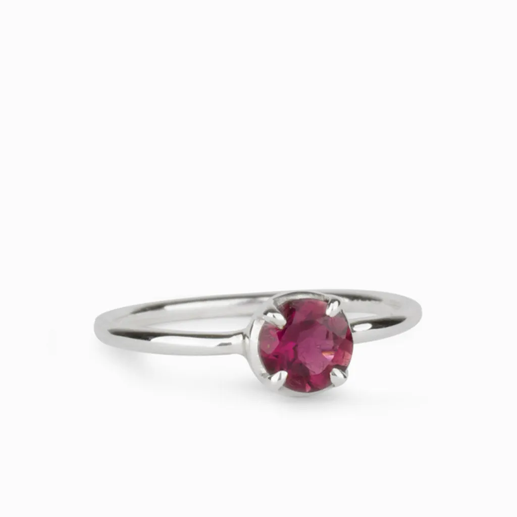 Pink Tourmaline Ring