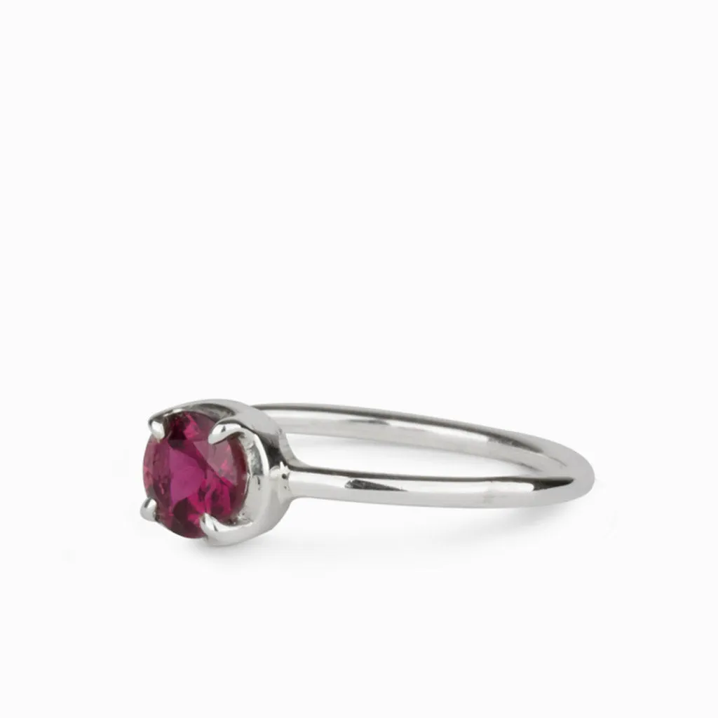Pink Tourmaline Ring