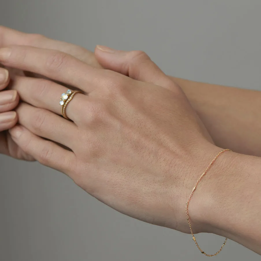 R11603RM | Rainbow Moonstone Nimbus Ring