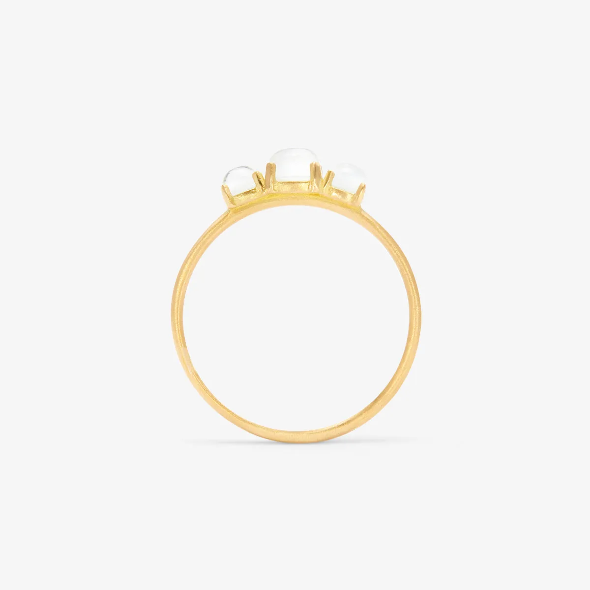 R11603RM | Rainbow Moonstone Nimbus Ring