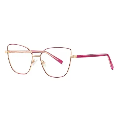 Ralferty Women's Eyeglasses Anti Blue Alloy 3002